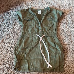 Cute green toddler dress